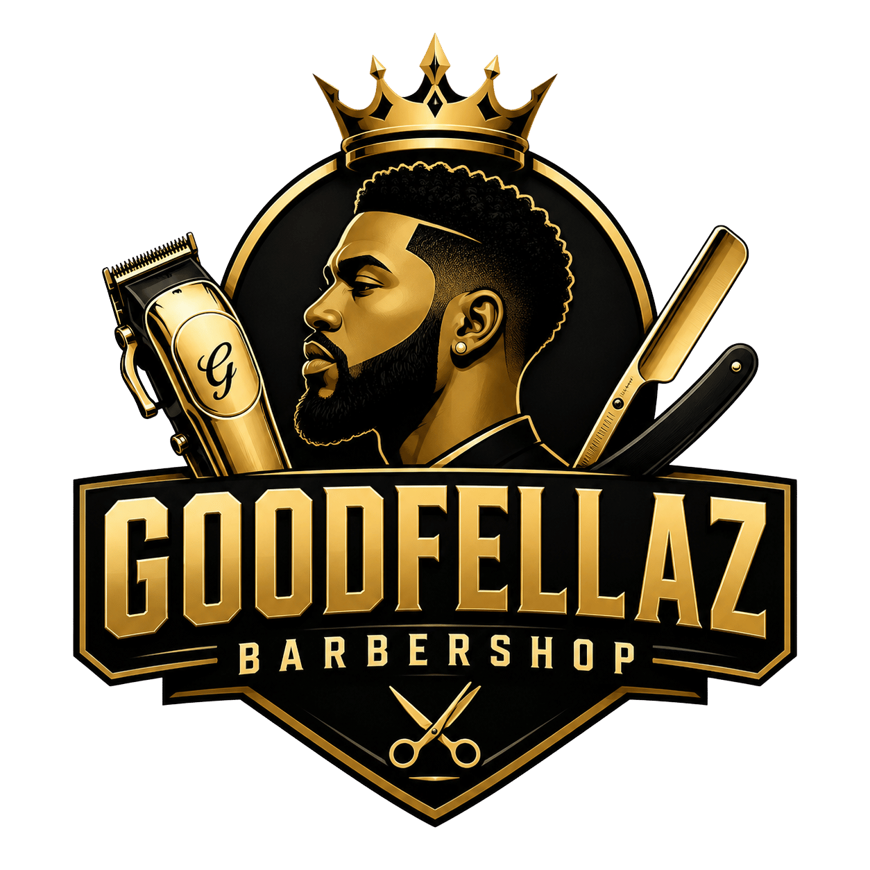 Goodfellaz Barbershop logo